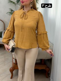 شومیز الیزه خالدار 3675