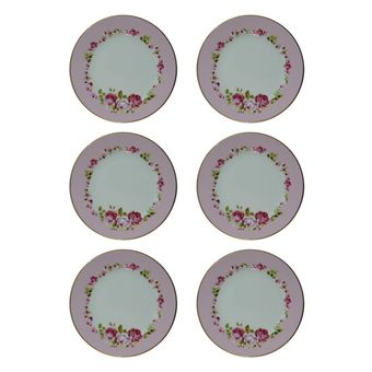 بشقاب میوه خوری انگلیش هوم مدل Romano-20 بسته 6 عددی
