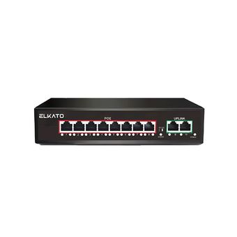 سوییچ شبکه POE الکاتو مدل ELKATO EL-1SG0820GP-120W