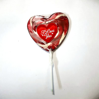 آبنبات قلبی I LOVE YOU