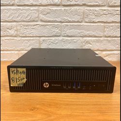 مینی کیس استوک اچ پی HP EliteDesk 800 G1  minicase hp ultra slim (usdt) corei5(4)/ram8/hdd500