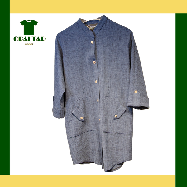 مانتو دگمه دار