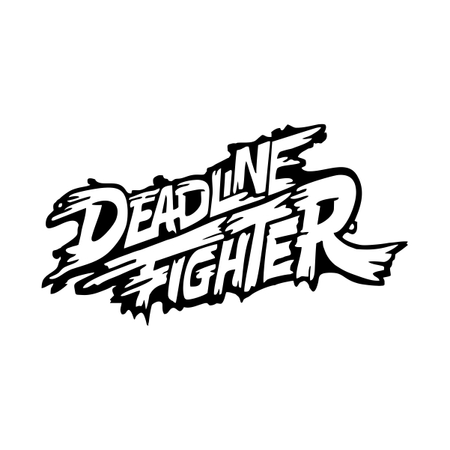 یزچسب برش خورده مدل DEADLINE FIGHTER کد 0195