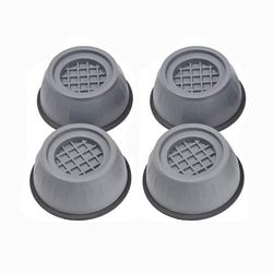 پایه لرزه گیر ماشین لباسشویی خارجی  اصلی کارتن دار مدل RS مجموعه 4 عددی