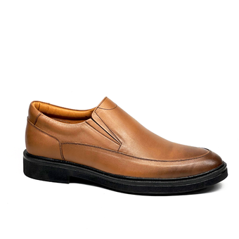 کفش اداری بی بند مردانه چرم M324-67