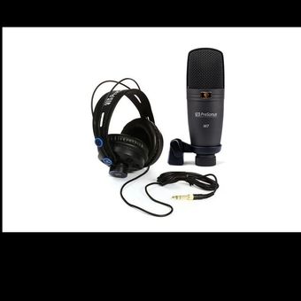پکیج استادیو پریسونوس (کارت صدای AudioBox USB 96 میکروفن کاندنسر M7 و هدفون HD7)