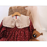 پیراهن پونه رنگ قرمز