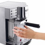 اسپرسوساز خانگی 1200 میلی‌لیتری دلونگی مدل EC850M با مصرف پودر قهوه، مناسب تهیه اسپرسو، کاپوچینو و کافه لاته