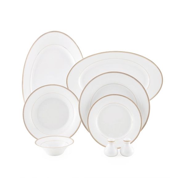 سرویس غذاخوری 108 پارچه چینی زرین ایران مدل سپینود درجه عالی