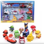 فیگور مدل سگ های نگهبان با ماشین پاوپاترول کد PB9902