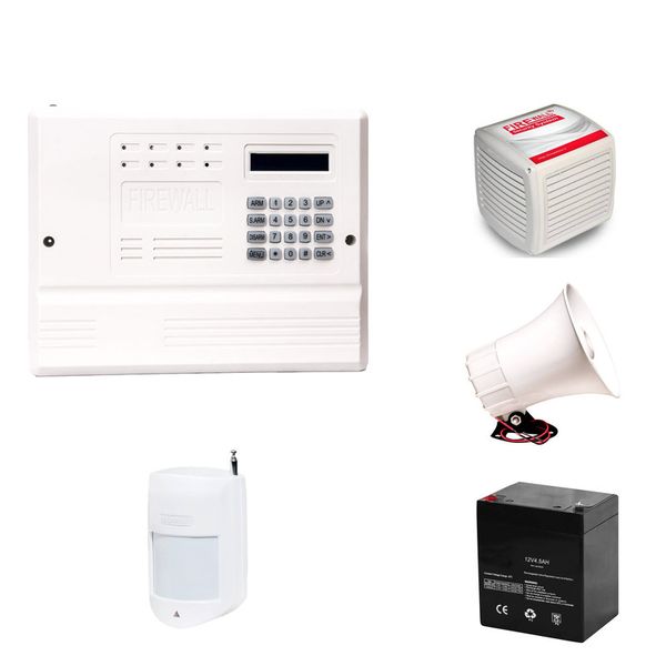 پکیج تک چشمی دزدگیر اماکن فایروال مدل F10