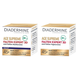 ست کامل کرم روز و شب دیادرمین 45+ سال Age Supreme Wrinkle Expert