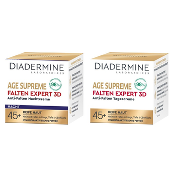 ست کامل کرم روز و شب دیادرمین 45+ سال Age Supreme Wrinkle Expert