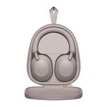 هدفون بیسیم سونی مدل WH-1000XM5 با نویز کنسلینگ فعال (ANC)، درگاه شارژ USB Type-C، دارای 4 میکروفون با فناوری Beamforming، پشتی