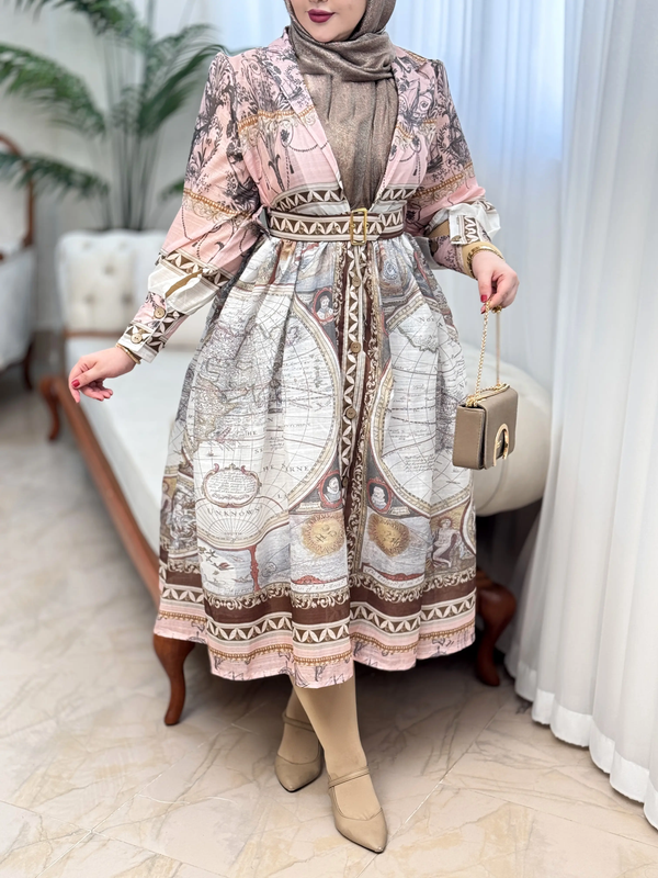 پیراهن ساتن سیلک پریرخ 3145