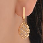 نیم ست طلا 18 عیار زنانه طلای مستجابی مدل آوا کد 67149