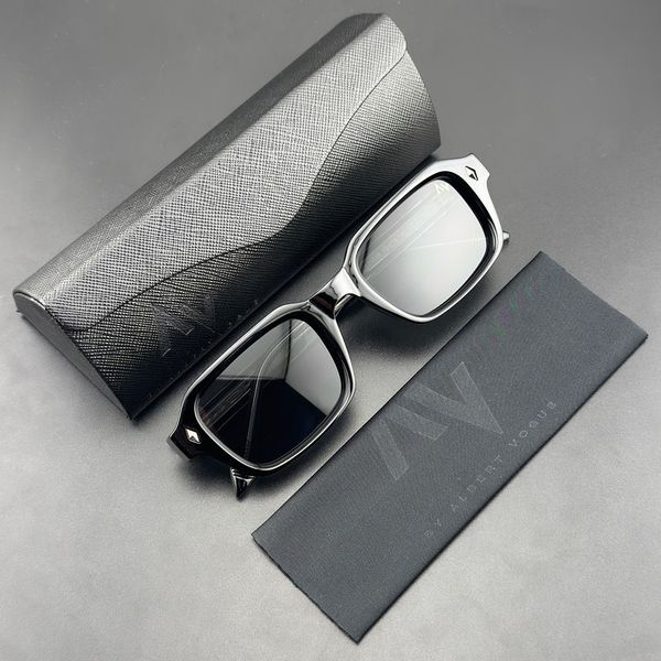 عینک آفتابی مستطیلی آلبرت وگ مدل SZ8106 Obsidian