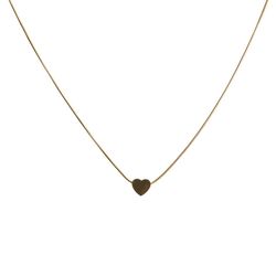 گردنبند زنانه مدل استیل طرح قلبی ساده کد 1040004