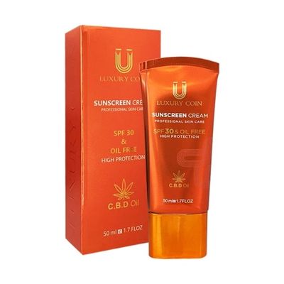 کرم ضدآفتاب بدون رنگ لاکچری کوین