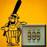استیکر کلید و پریز طرح پدر عصبانی کد BP100