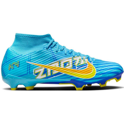 کفش فوتبال نایک مرکوریال سوپرفلای 9 کیلین امباپه اورجینال Nike Zoom Mercurial Superfly 9 Academy KM FG DO9345-400