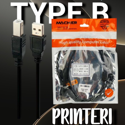 کابل پرینتری 1.5 متری مچر مدل MR - 83