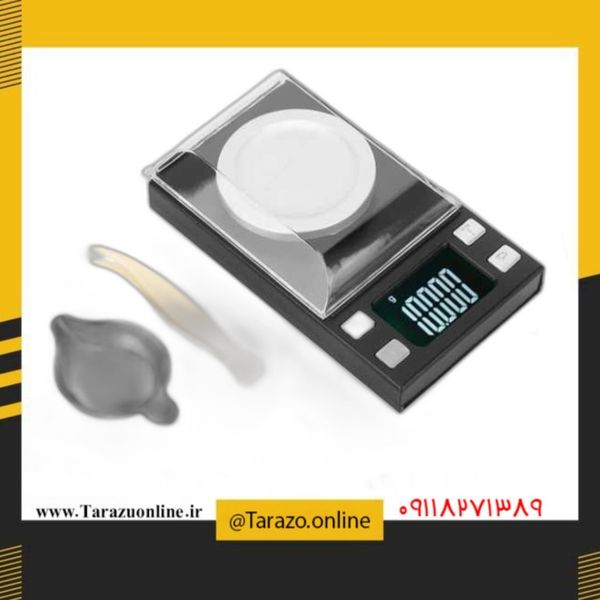 ترازو newDS26 دقت یک هزارم گرم 50 گرمی طلا زعفران بدلیجات عطر