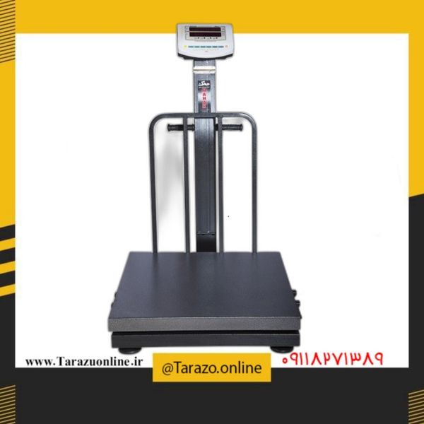 باسکول فروشگاهی -صنعتی محک 500 کیلویی ثابت سینی گالوانیزه (گارانتی اصالت کالا)