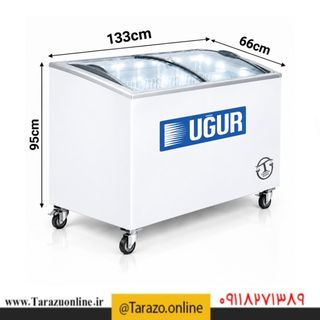 یخچال فریزر صندوقی اوگور مدل UDD 400 SCEB