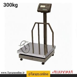 باسکول استیل 300 کیلویی پایه دار نیکو