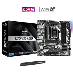 مادربرد ازراک مدل B760M PRO-A WIF D5