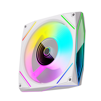 فن کیس COOLMOON LY120 ARGB |  سفید | لنز بینهایت | هوادهی 71CFM