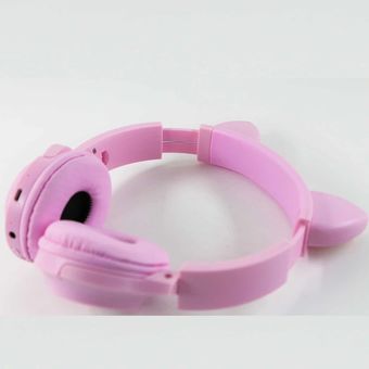 هدفون بلوتوثی مدل LY 021 طرح گربه ای