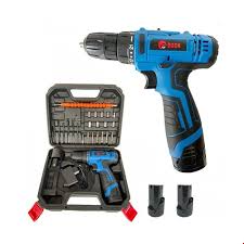 دریل پیچ گوشتی شارژی ادون مدل LV3-1210 با باتری اتوماتیک