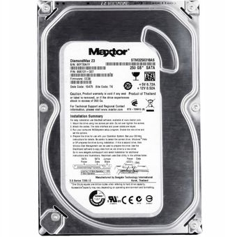 هارد اینترنال مکستور مدل MAXTOR STM3250318AS ظرفیت 250 گیگابایت
