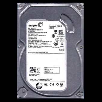 هارد اینترنال سیگیت مدل Segate ST3250318AS ظرفیت 250 گیگابایت