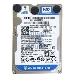 هارد لپ تاپ 2.5 اینچ وسترن دیجیتال مدل Western Digital WD3200BEVT-75ZCT2 ظرفیت 320 گیگابایت