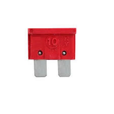 فیوز دوشاخه کارتی خودرویی 10 آمپر