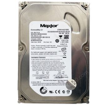 هارد اینترنال مکستور مدل MAXTOR STM3160215AS ظرفیت 160 گیگابایت