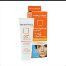 ضد آفتاب بی رنگ فاقد چربی SPF50+   دارای روشن کننده و ضد لک درماتیپیک 50 میلی لیتر