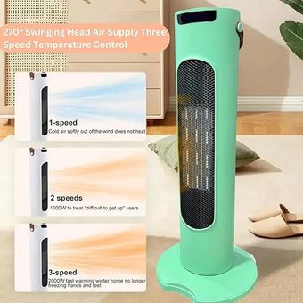 بخاری برقی سرامیکی برجی Heat R555