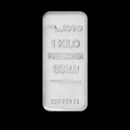 شمش نقره 1 کیلویی زیوتو