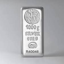 شمش نقره 1 کیلویی ندیر