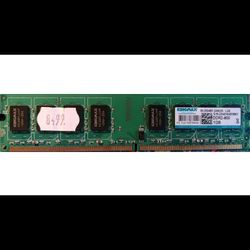 رم  DDR2 KINGMAX RAM KLDD48F-2AKU5 باس 800 کینگمکس ظرفیت یک گیگابایت