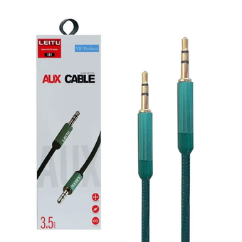 کابل صدا Aux لیتو 1 متری مدل AUX LEITU LX-1