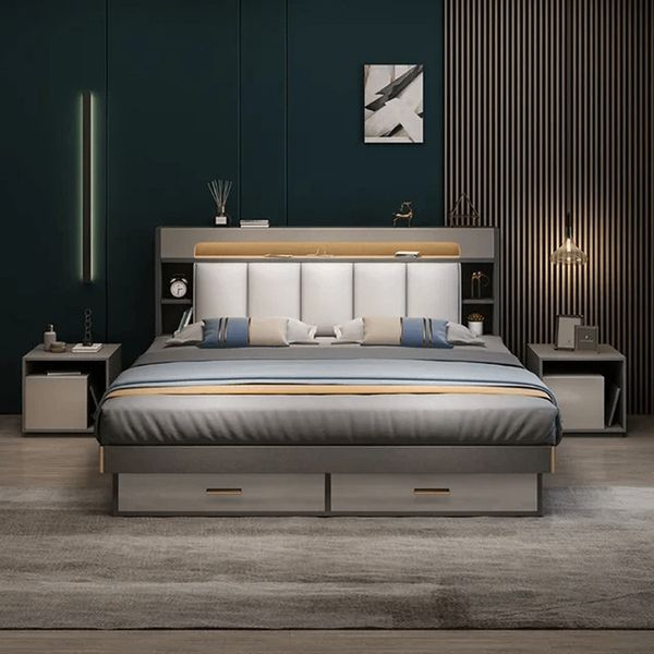 تخت خواب تک نفره مدل پوتوپولوف سایز 160×200 سانتی متر