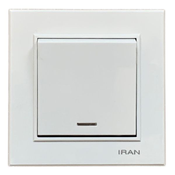 کلید تک پل ایران الکتریک مدل ارس بسته 10 عددی