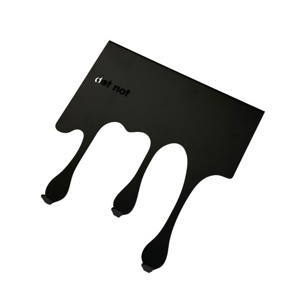 آویز لباس کوچک مشکی dropiron