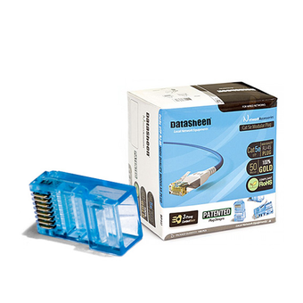 کانکتور شبکه Cat5e UTP RJ45 دیتاشین مدل RP5U (بسته 100 عددی)