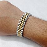 دستبند مردانه سلین کالا مدل استیل ce-das4